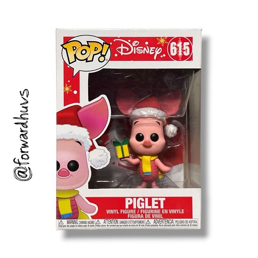 Funko Pop Disney – Holiday Piglet #615 – Light Shelf Wear